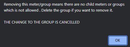 Admin group empty group